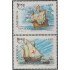 Argentina 1755/56 1991 América UPAE Barcos Boat MNH