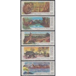 Argentina 1776/80 1992 Parques Nacionales MNH Argentina 1776/80 1992 Parques Nacionales MNH