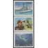 Argentina 1781/83 1992 A la memoria de los muertos por la Patria Avión Soldado Barco MNH