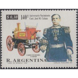 Argentina 1797 1992 140º Aniversario del nacimiento del coronel José M. Calaza MNH Argentina 1797 1992 140º Aniversario del nacimiento del coronel José M. Calaza MNH