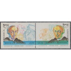 Argentina 1798/99 1992 América UPAEP Cristóbal Colón MNH Argentina 1798/99 1992 América UPAEP Cristóbal Colón MNH