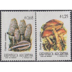 Argentina 1800/01 1992 Flora Champiñones MNH Argentina 1800/01 1992 Flora Champiñones MNH