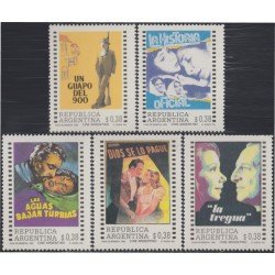 Argentina 1802/06 1992 Cinema Argentina Afiches anuncios de de filmes MNH Argentina 1802/06 1992 Cinema Argentina Afiches anuncios de de filmes MNH