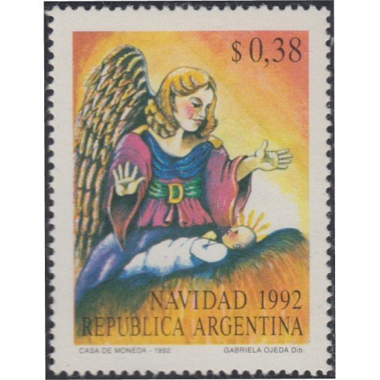 Argentina 1807 1992 Navidad Christmas MNH