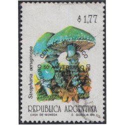 Argentina 1808 1992 50º Aniversario de centro filatélico de Neoquen y Río Negro Hongo usado Argentina 1808 1992 50º Aniversario de centro filatélico de Neoquen y Río Negro Hongo usado