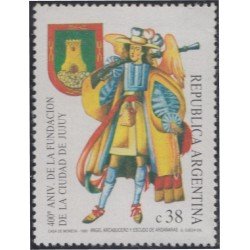 Argentina 1814 1993 400º Aniversario de la Fundación de la Villa de Jujuy MNH Argentina 1814 1993 400º Aniversario de la Fundación de la Villa de Jujuy MNH