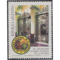 Argentina 1818 1993 Centenario de la Academia Nacional de Historia MNH Argentina 1818 1993 Centenario de la Academia Nacional de Historia MNH