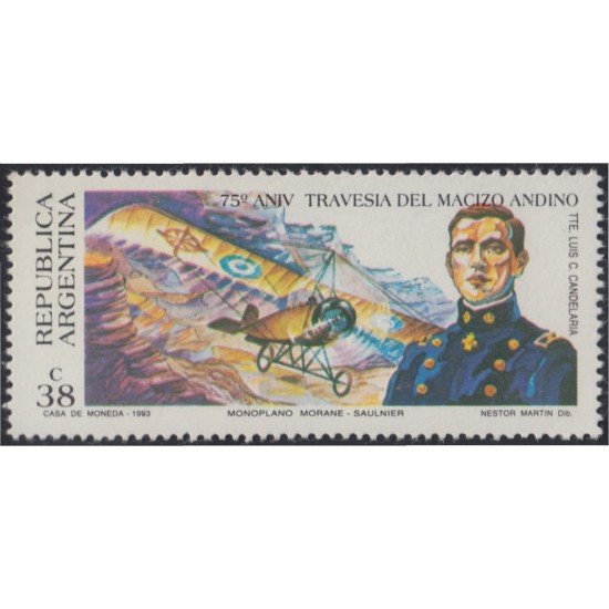 Argentina 1819 1993 75º Aniversario de la travesía de Los Andes MNH
