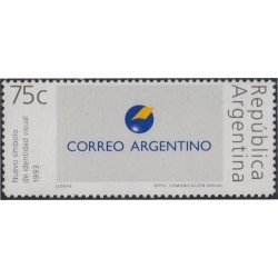 Argentina 1833 1993 Correo Argentino Nuevo símbolo MNH Argentina 1833 1993 Correo Argentino Nuevo símbolo MNH