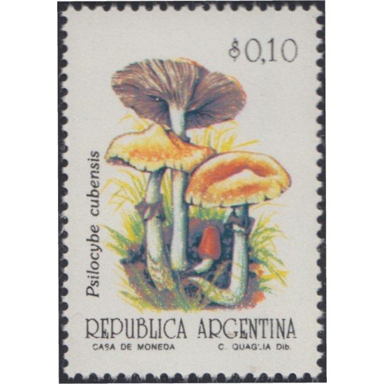 Argentina 1835 1993 Serie Antigua Champiñones MNH