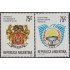 Argentina 1853/54 1994 Emblemas de la villa San Luis y Tierra del Fuego MNH