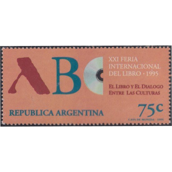 Argentina 1872 1995 XXI Feria Internacional del Libro MNH Argentina 1872 1995 XXI Feria Internacional del Libro MNH