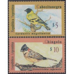Argentina 1875/76 1995 Fauna Pájaros Birds MNH Argentina 1875/76 1995 Fauna Pájaros Birds MNH
