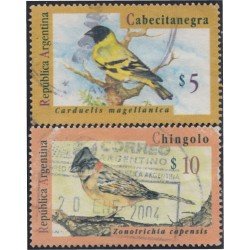 Argentina 1875/76 1995 Fauna Pájaros Birds usados Argentina 1875/76 1995 Fauna Pájaros Birds usados