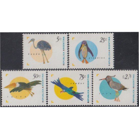 Argentina 1878/82 1995 Fauna Pájaros Birds MNH Argentina 1878/82 1995 Fauna Pájaros Birds MNH