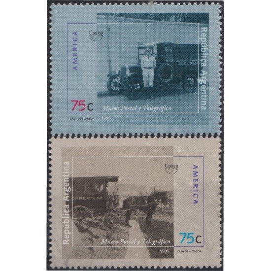 Argentina 1891/92 1995 América UPAE Museo Postal Telegráfico MNH Argentina 1891/92 1995 América UPAE Museo Postal Telegráfico MNH