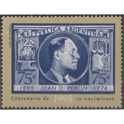 Argentina 1897 1995 Centenario del nacimiento de JuanD. Perón MNH Argentina 1897 1995 Centenario del nacimiento de JuanD. Perón MNH