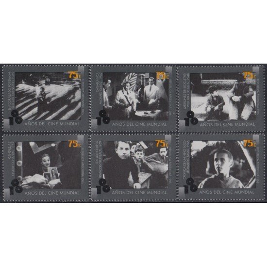 Argentina 1898/03 1995 Centenario del Cine MNH Argentina 1898/03 1995 Centenario del Cine MNH