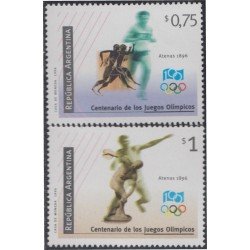 Argentina 1922/23 1996 Centenario de juegos olímpicos MNH Argentina 1922/23 1996 Centenario de juegos olímpicos MNH