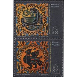 Argentina 1938/39 1996 Mayólicas subterráneas de Buenos Aires MNH