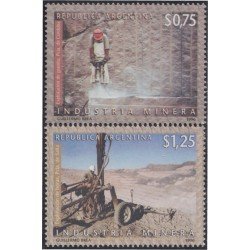 Argentina 1954/55 1997 Industria Minera MNH Argentina 1954/55 1997 Industria Minera MNH