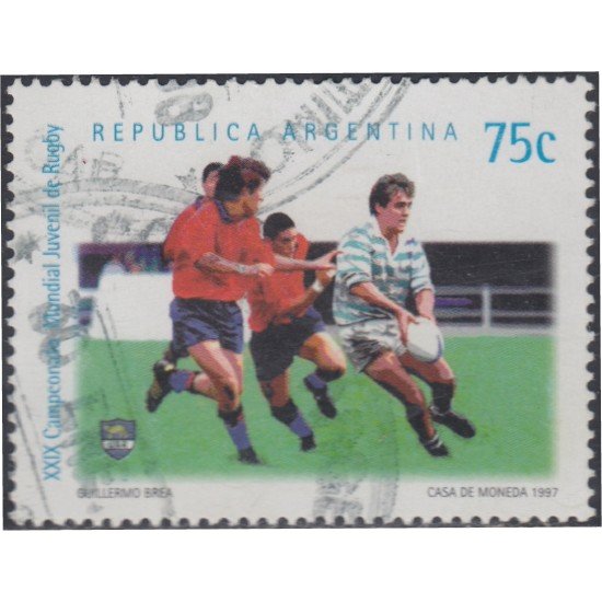 Argentina 1960 1997 29º Campeonato del mundo del Rugby usado Argentina 1960 1997 29º Campeonato del mundo del Rugby usado