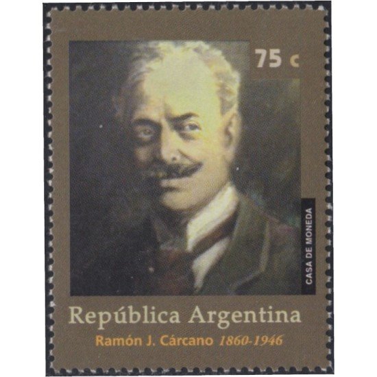 Argentina 1965 1997 Homenaje a Ramón J. Carcano MNH