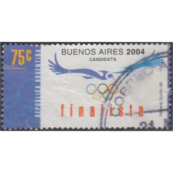 Argentina 1966 1997 Buenos Aires candidata finalista para los juegos olímpicos 2004 usado Argentina 1966 1997 Buenos Aires candidata finalista para los juegos olímpicos 2004 usado