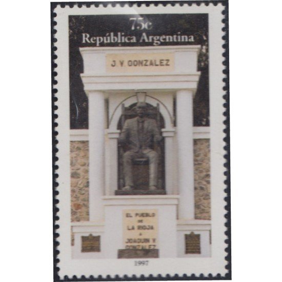Argentina 1977 1997 Homenaje a Joaquín V. González MNH Argentina 1977 1997 Homenaje a Joaquín V. González MNH