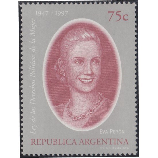 Argentina 1984 1997 Retrato Eva Perón MNH Argentina 1984 1997 Retrato Eva Perón MNH