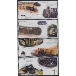 Argentina 1985/88 1997 Trenes Trains MNH