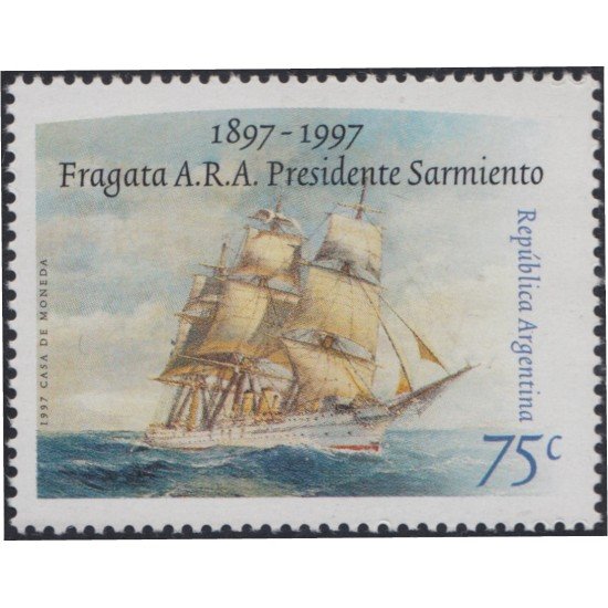 Argentina 1994 1997 Centenario de la fregata A.R.A Presidente Sarmiento MNH