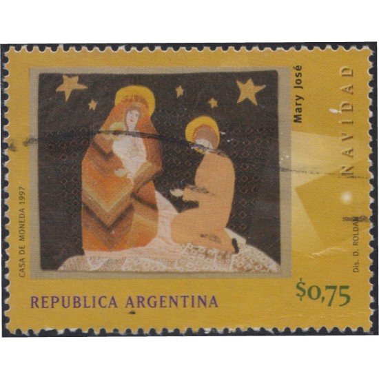 Argentina 2000 1997 Navidad Christmas usado Argentina 2000 1997 Navidad Christmas usado