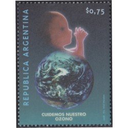 Argentina 2017 1998 Cuidemos nuestro Ozono MNH Argentina 2017 1998 Cuidemos nuestro Ozono MNH