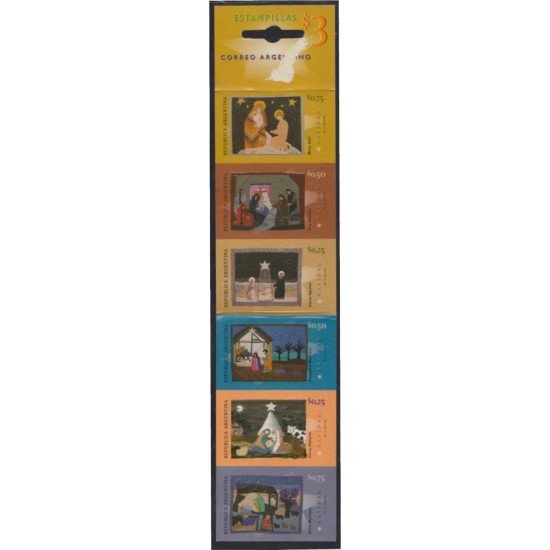 Argentina C2002 1997 Navidad carnet MNH Argentina C2002 1997 Navidad carnet MNH