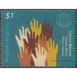Argentina 2028 1998 Cascos blancos MNH Argentina 2028 1998 Cascos blancos MNH