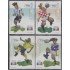 Argentina 2029/32 1998 Copa del Mundo de Fútbol 1998 en Francia MNH