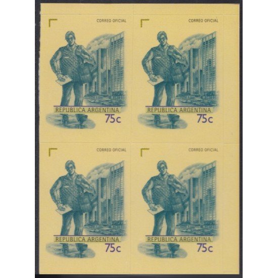 Argentina 2075 Bl.4 1998 El factor de hoy autoadhesivos carnet MNH Argentina 2075 Bl.4 1998 El factor de hoy autoadhesivos carnet MNH