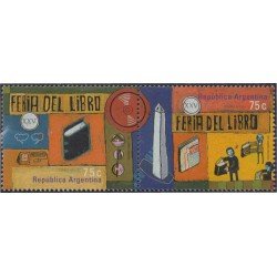 Argentina 2080/81 1999 Feria del Libro MNH Argentina 2080/81 1999 Feria del Libro MNH
