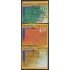 Argentina 2091/93 1999 Serie antigua Cartas autoadhesivos MNH