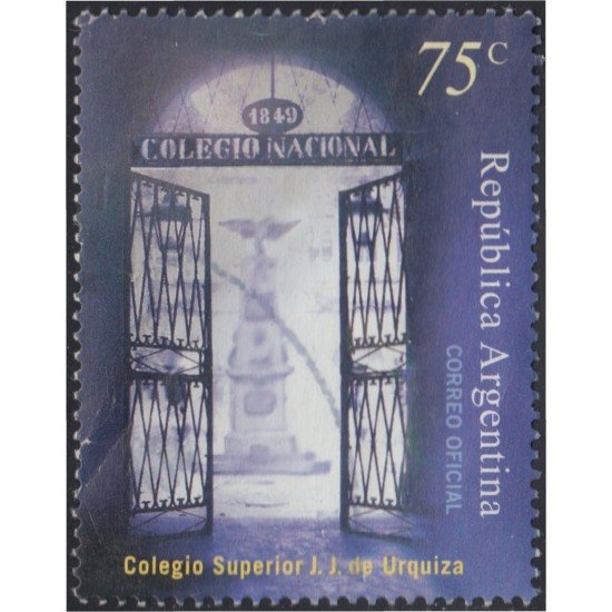 Argentina 2102 1999 150º Aniversario del Colegio Superior J.J de Urquiza usado