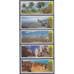 Argentina 2106/10 1999 Parques Nacionales MNH Argentina 2106/10 1999 Parques Nacionales MNH