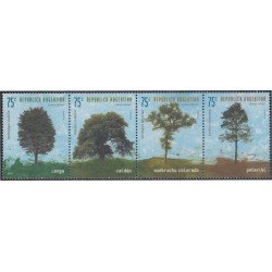 Argentina 2115/18 1999 Flora Árboles Trees MNH Argentina 2115/18 1999 Flora Árboles Trees MNH