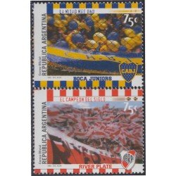 Argentina 2120/21 1999 Clubs de Fútbol MNH Argentina 2120/21 1999 Clubs de Fútbol MNH