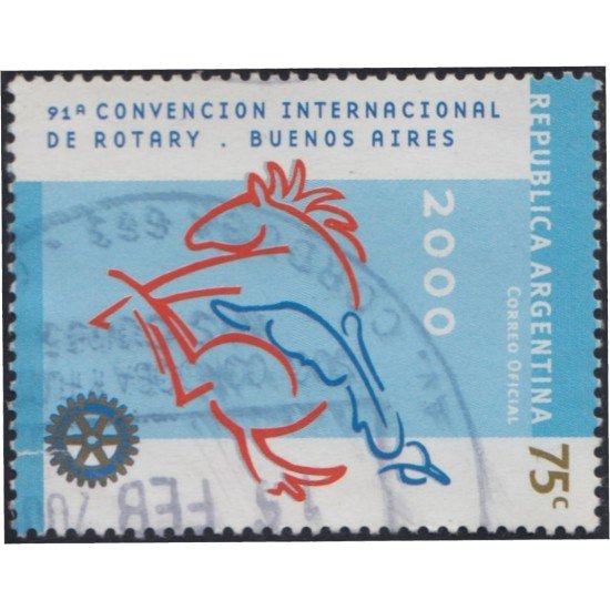 Argentina 2167 2000 91º Convención Internacional de Rotary en Buenos Aires usado