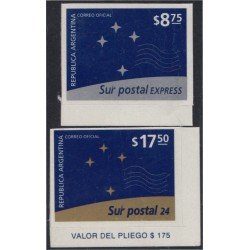 Argentina 2172/73 2000 Serie Antigua Sur Postal Express MNH Argentina 2172/73 2000 Serie Antigua Sur Postal Express MNH