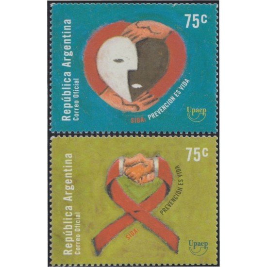 Argentina 2178/79 2000 América UPAEP MNH