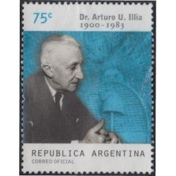 Argentina 2188 2000 Centenario del nacimiento del Presidente Dr Arturo U. Illia usado Argentina 2188 2000 Centenario del nacimiento del Presidente Dr Arturo U. Illia usado