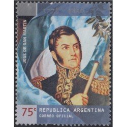 Argentina 2189 2000 150 Aniversario de la muerte del Gral. José de San Martín usado Argentina 2189 2000 150 Aniversario de la muerte del Gral. José de San Martín usado