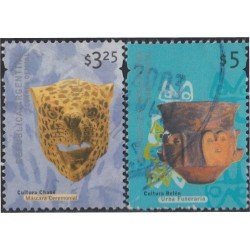 Argentina 2190/91 2000 Objetos tradicionales Arqueología usados Argentina 2190/91 2000 Objetos tradicionales Arqueología usados